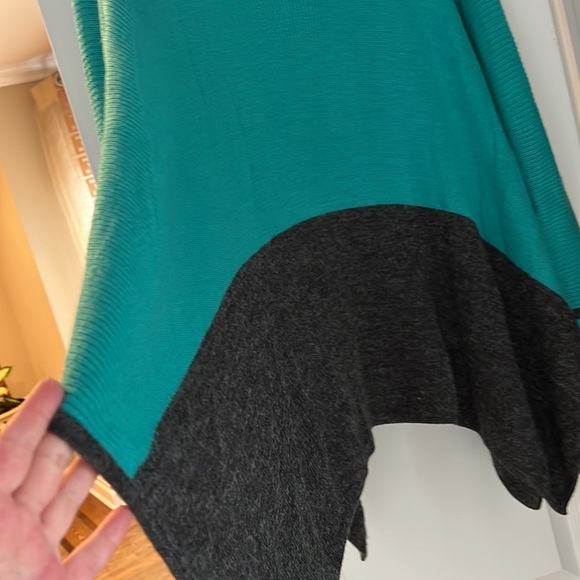 LOMBAGGI KNITWEAR SWEATER PONCHO - Picture 6 of 13